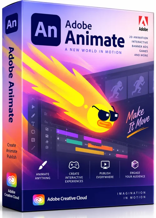 Adobe Animate 2023 Full PC Old & Previous Versions icon/logo