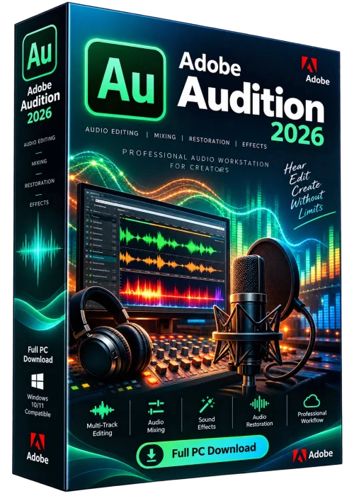 Adobe Audition 2026 Full PC Download icon/logo
