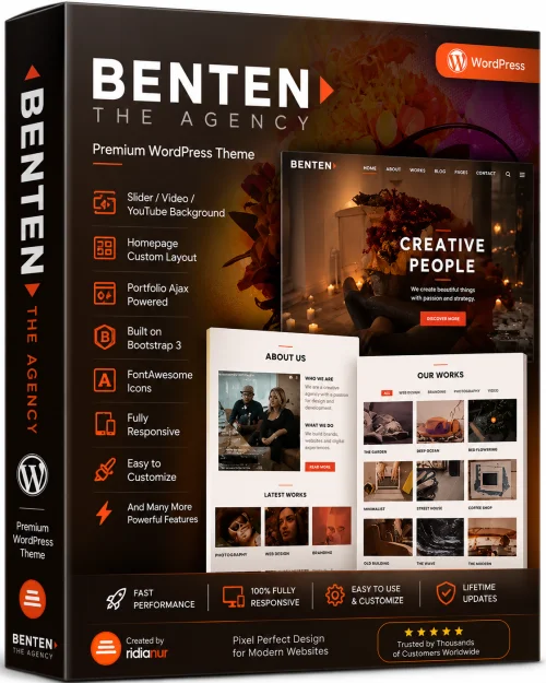 Benten - Responsive One Page Portfolio Theme