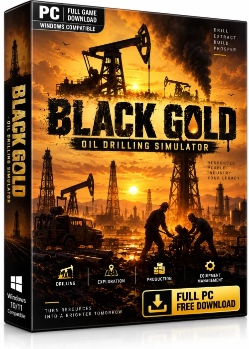 Black Gold Oil Drilling Simulator Full PC Free Download