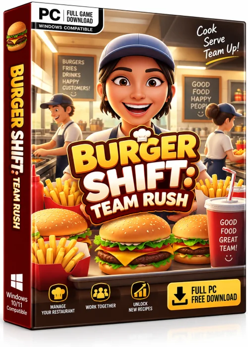 Burger Shift Team Rush Full PC Free Download