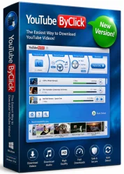 By Click Downloader Full Old & Previous Versions icon/logo