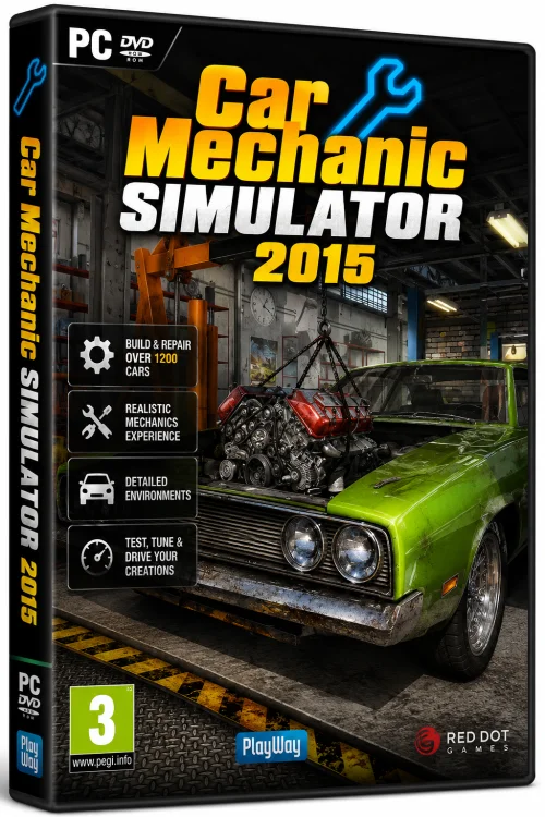 Car Mechanic Simulator 2015 icon/logo
