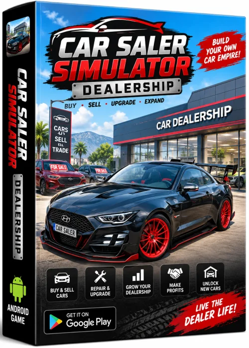 Car Saler Simulator Dealership Apk Full Mod Unlimited Money Old & Previous Versions icon/logo