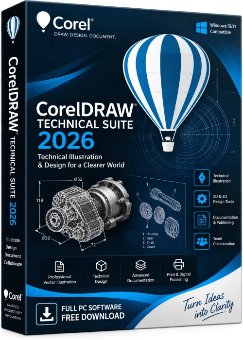 CorelDRAW Technical Suite 2026 Full PC Free Download
