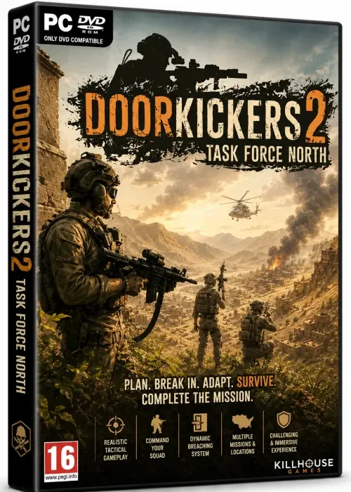 Door Kickers 2 Task Force North Full PC 64-bit Offline Installer icon/logo