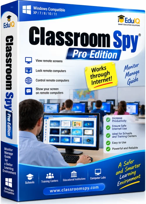 EduIQ Classroom Spy Pro Edition Full PC for Windows 10/11 icon/logo