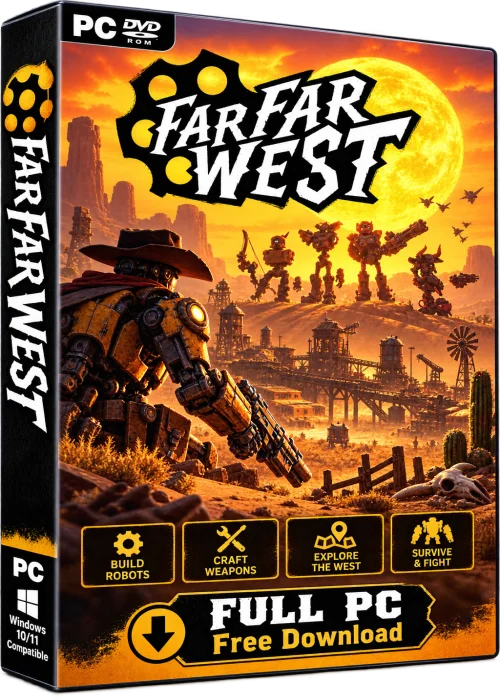 Far Far West Full PC Free Download 64-bit Offline Installer icon/logo