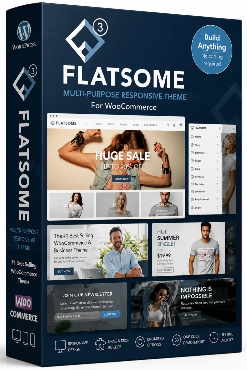 Flatsome | Multi-Purpose Responsive WooCommerce Theme 64-bit Offline Installer icon/logo