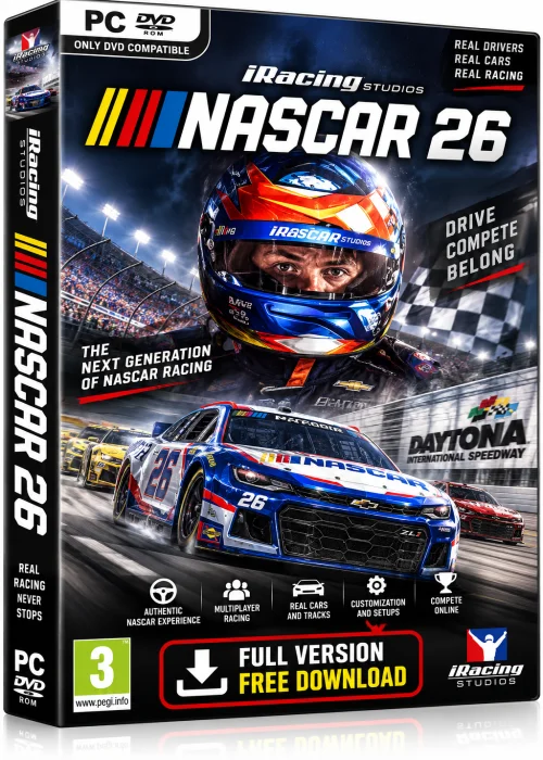 iRacing Studios NASCAR 26 Full Pc Free Download