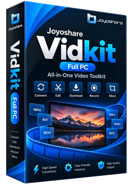 Joyoshare Vidkit Full PC Old & Previous Versions icon/logo