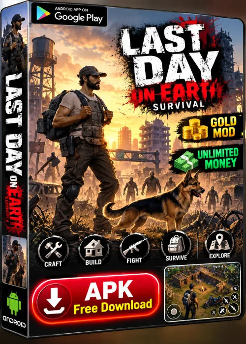 Last Day on Earth Survival APK Gold Mod Unlimited Money