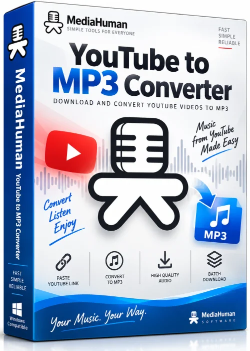 MediaHuman YouTube to MP3 Converter Full PC Old & Previous Versions icon/logo