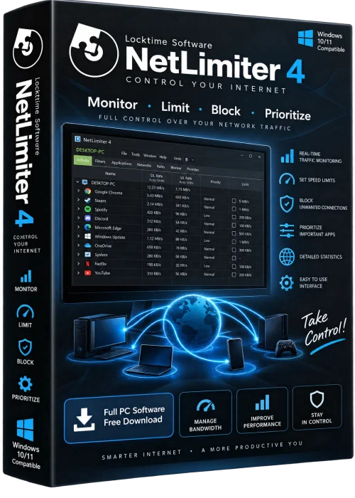 NetLimiter Full PC Free Download