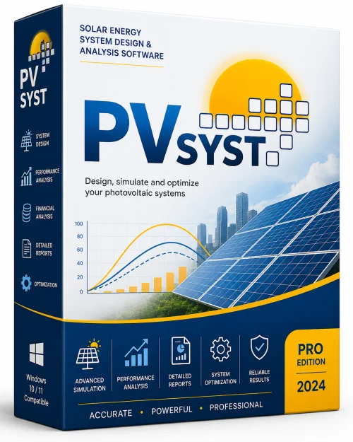 PVsyst Program 64-bit Offline Installer icon/logo