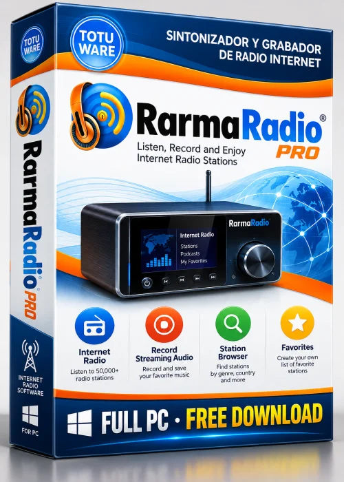 RarmaRadio Pro Full PC Free Download