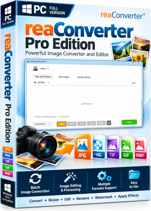reaConverter Pro Edition Full PC Free Download