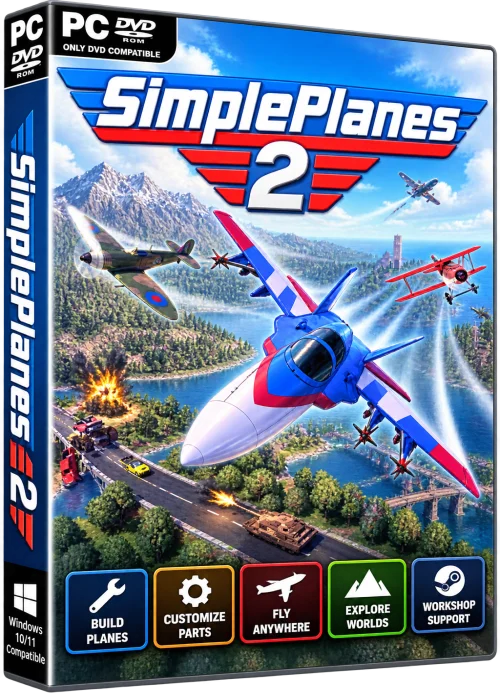 SimplePlanes 2 Full PC Free Download Old & Previous Versions icon/logo