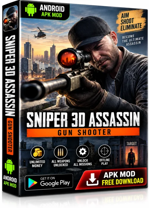 Sniper 3D Assassin Apk Unlimited Mod Free Download