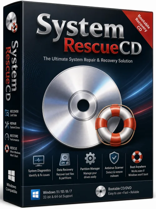 SystemRescueCd Full for Windows 10/11 icon/logo