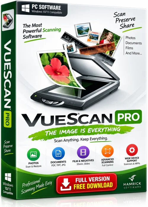 VueScan PRO Full Pc Free Download
