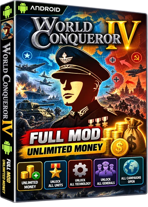 WORLD CONQUEROR 4 Full Mod – Unlimited Money icon/logo